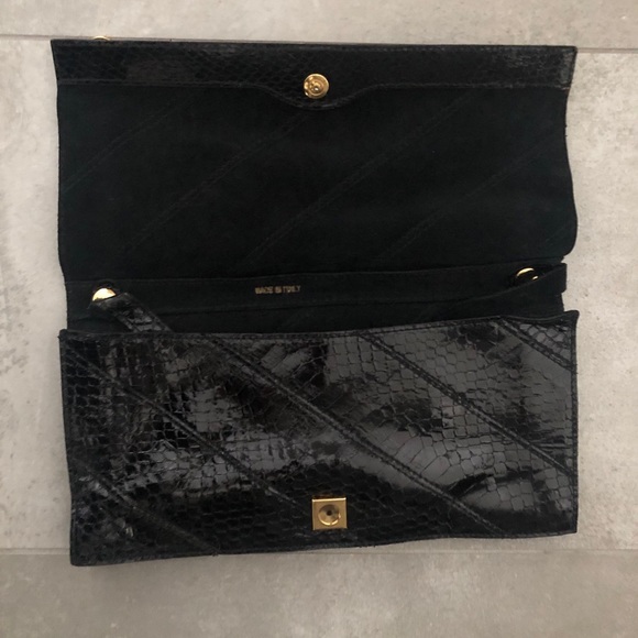 Real snakeskin clutch - Picture 2 of 3